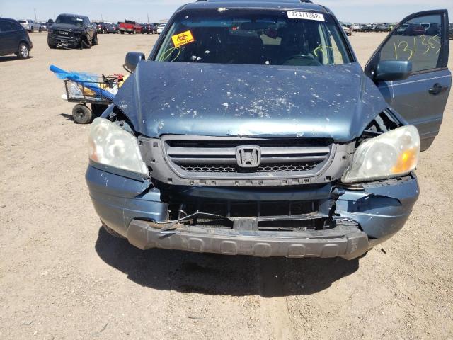 Photo 7 from auction – 2005 HONDA PILOT EXL with VIN 5FNYF18535B036667