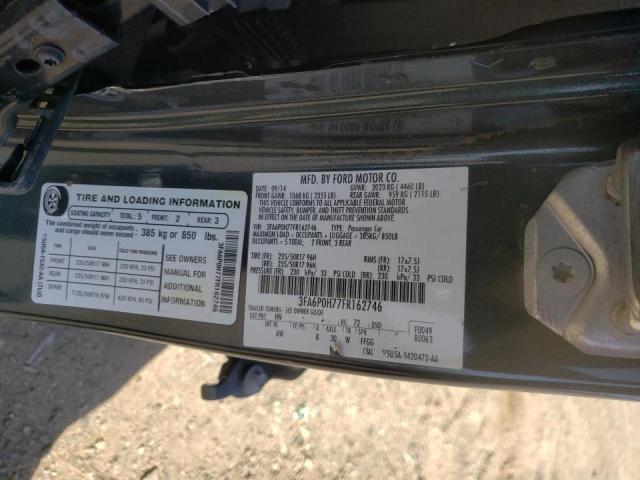 Photo 10 from auction – 2015 FORD FUSION SE with VIN 3FA6P0H77FR162746