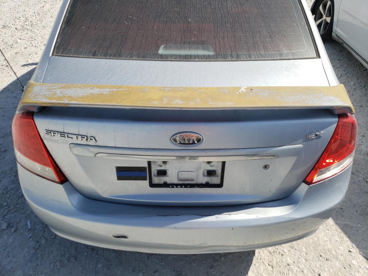 Photo 9 from auction – 2007 KIA SPECTRA EX with VIN KNAFE121X75444715