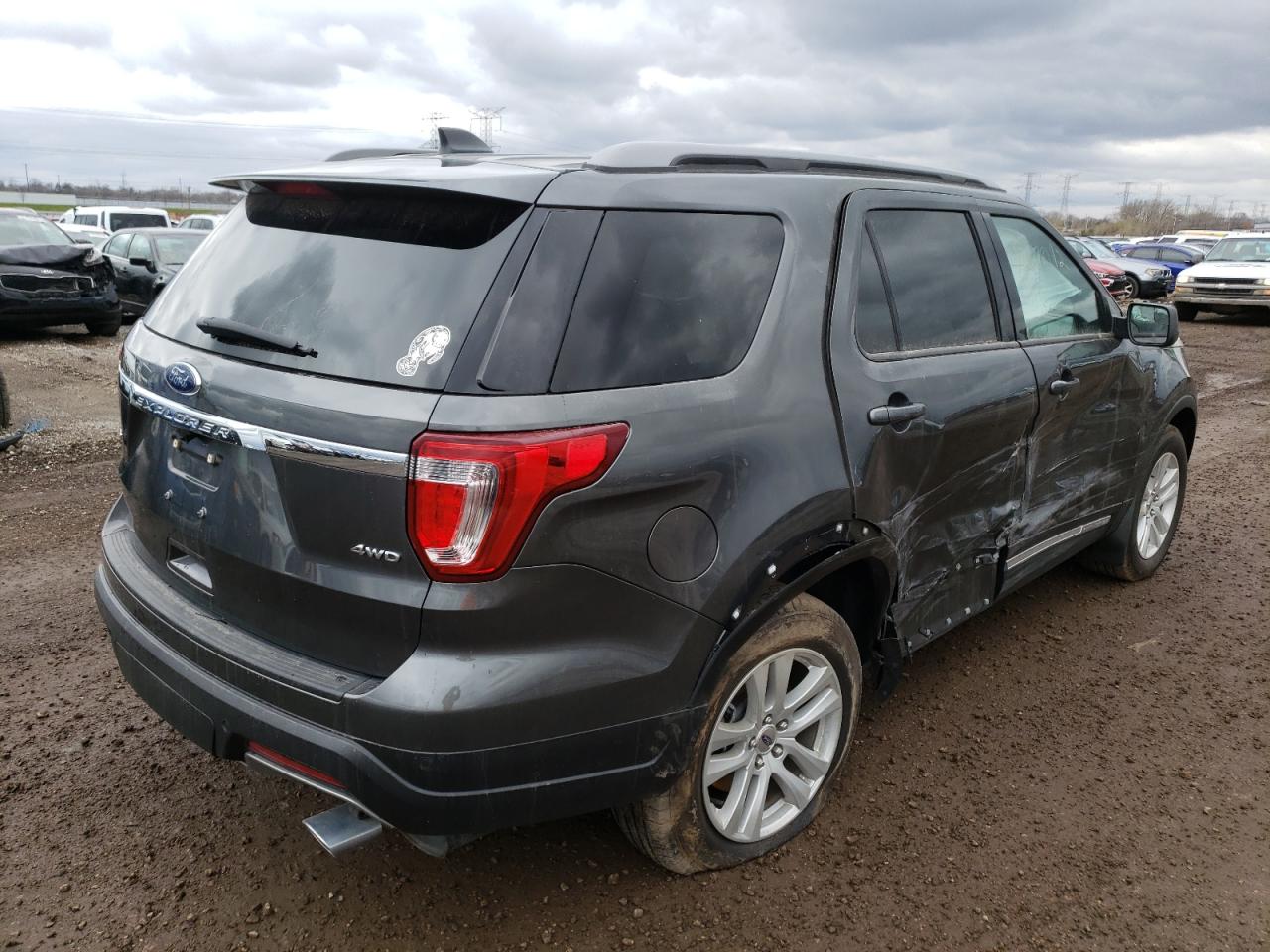 Photo 4 from auction – 2018 FORD EXPLORER X with VIN 1FM5K8D83JGC91239