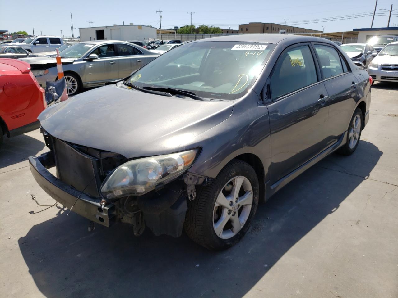 Фото 2 с аукциона – 2013 TOYOTA COROLLA BA с VIN 5YFBU4EEXDP085434