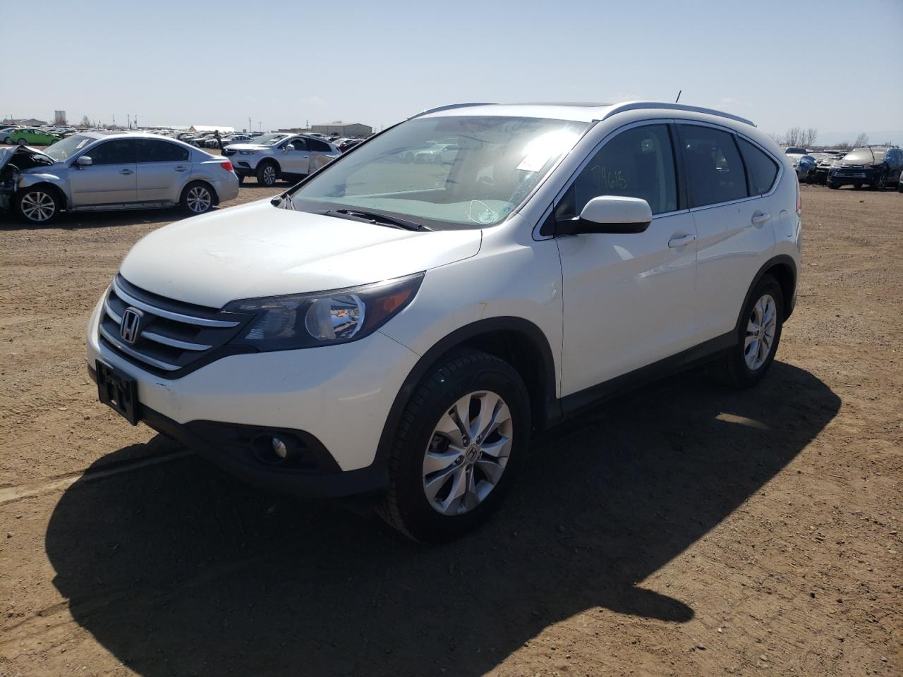 Photo 2 from auction – 2012 HONDA CR-V EXL with VIN 5J6RM4H72CL041764