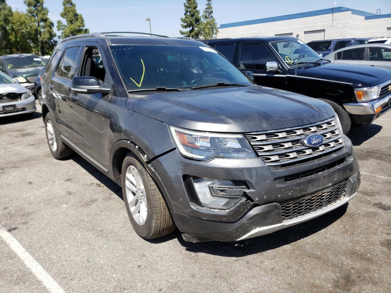 FORD EXPLORER X 2016 with VIN 1FM5K7D85GGC59542 - Photo from auction