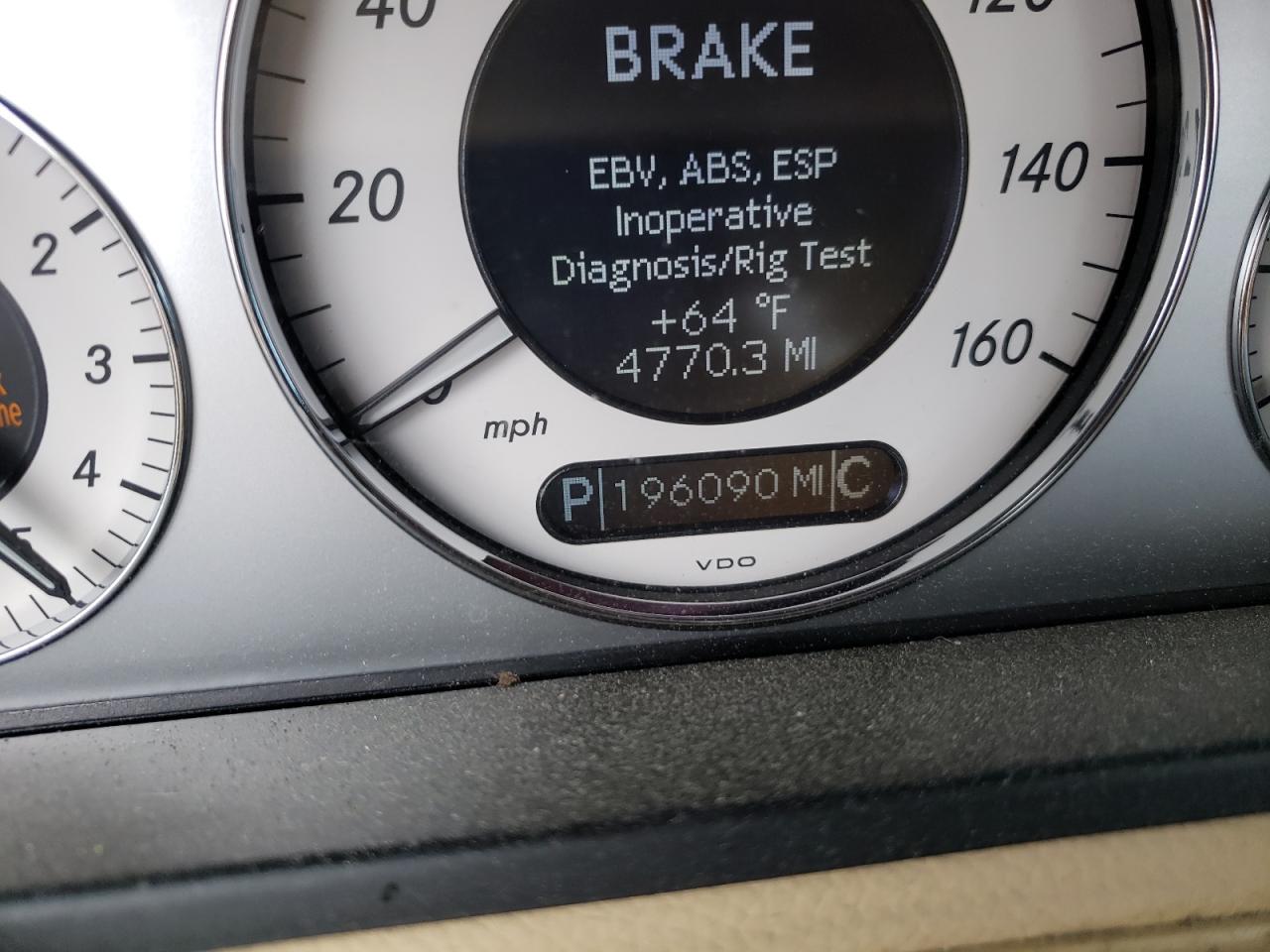 Photo 8 from auction – 2008 MERCEDES-BENZ E350 with VIN WDBUF56X18B258611
