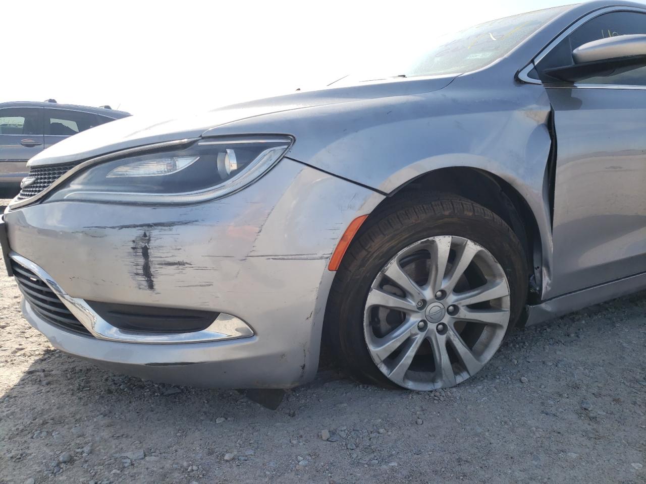 Photo 9 from auction – 2015 CHRYSLER 200 LIMITE with VIN 1C3CCCAB8FN539827