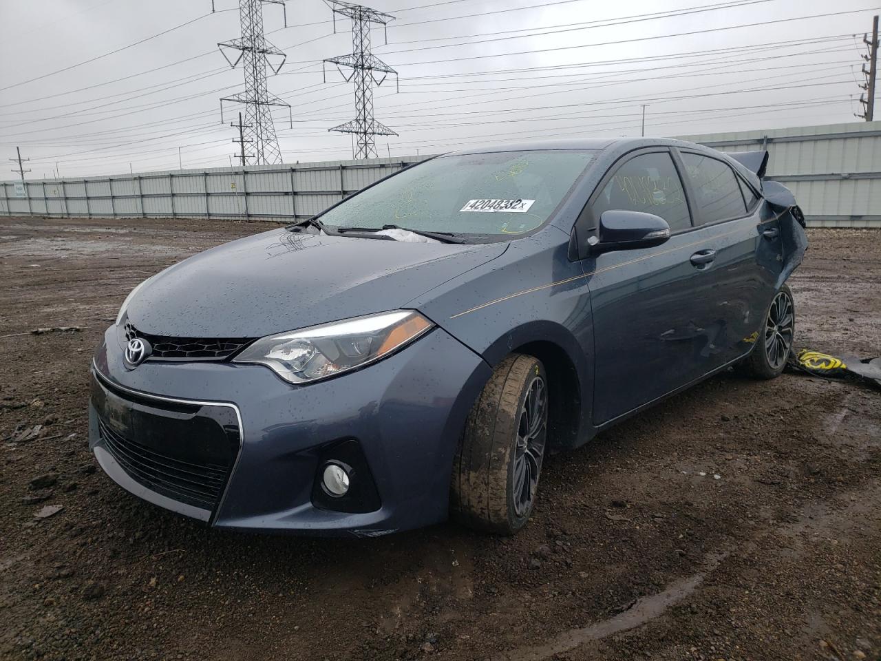Photo 2 from auction – 2016 TOYOTA COROLLA L with VIN 2T1BURHE0GC586135