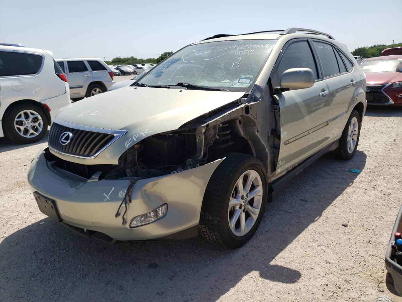 Photo 2 from auction – 2009 LEXUS RX 350 with VIN 2T2GK31U49C077688
