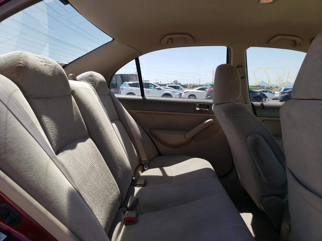Photo 6 from auction – 2002 HONDA CIVIC LX with VIN 1HGES15582L045202