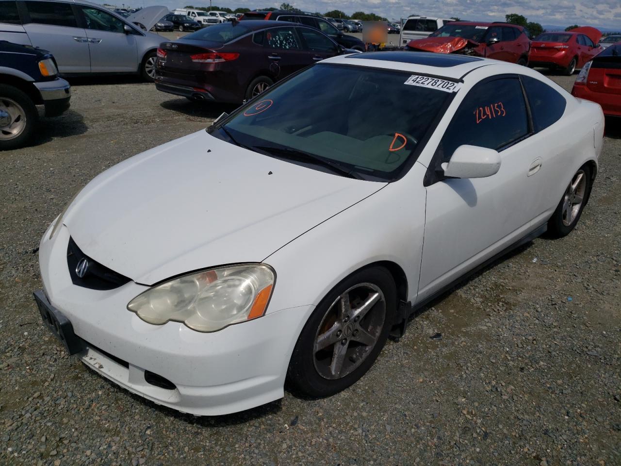 Photo 2 from auction – 2002 ACURA RSX with VIN JH4DC53852C011096