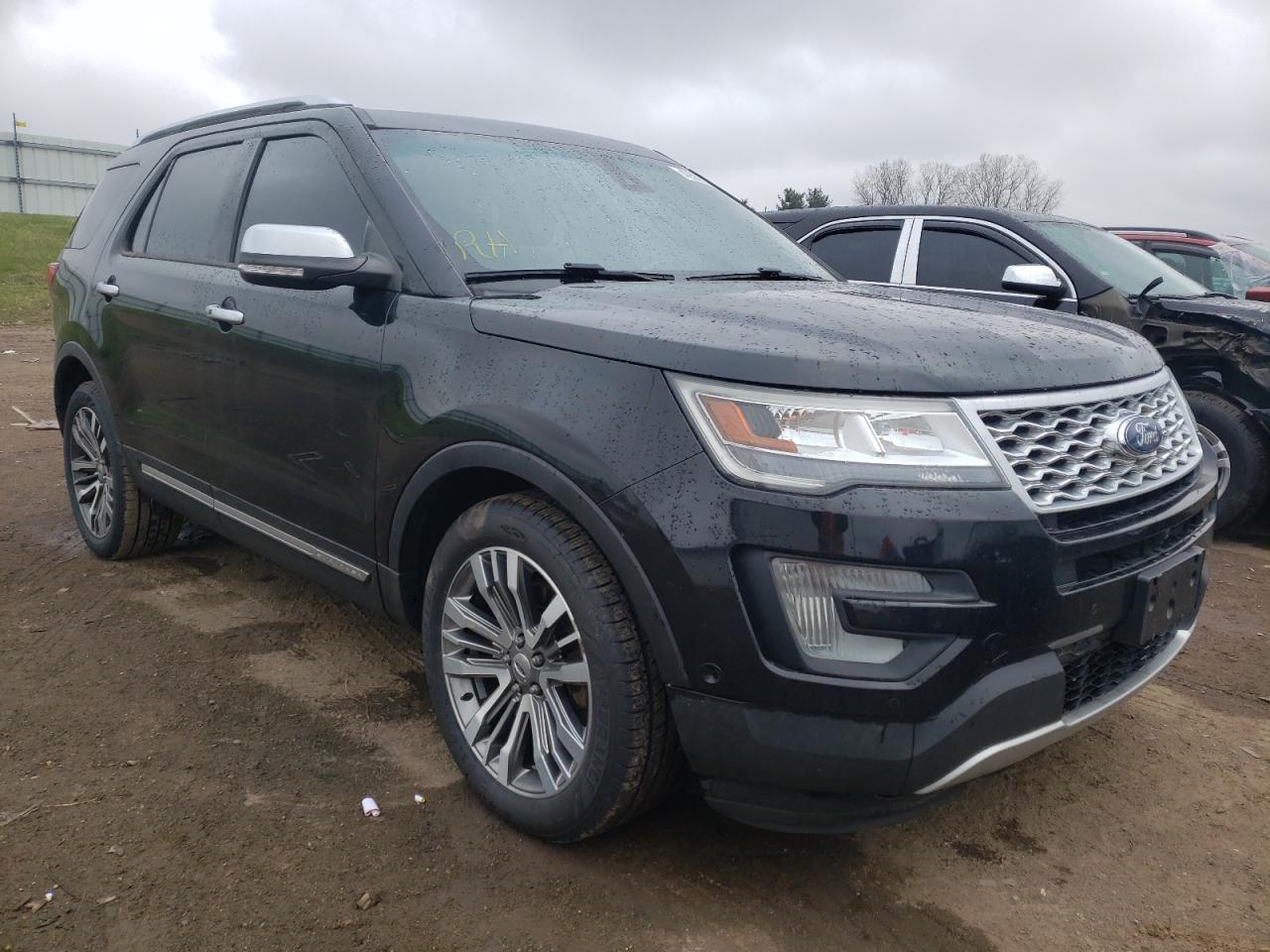 FORD EXPLORER P 2016 with VIN 1FM5K8HT9GGD19360 - Photo from auction