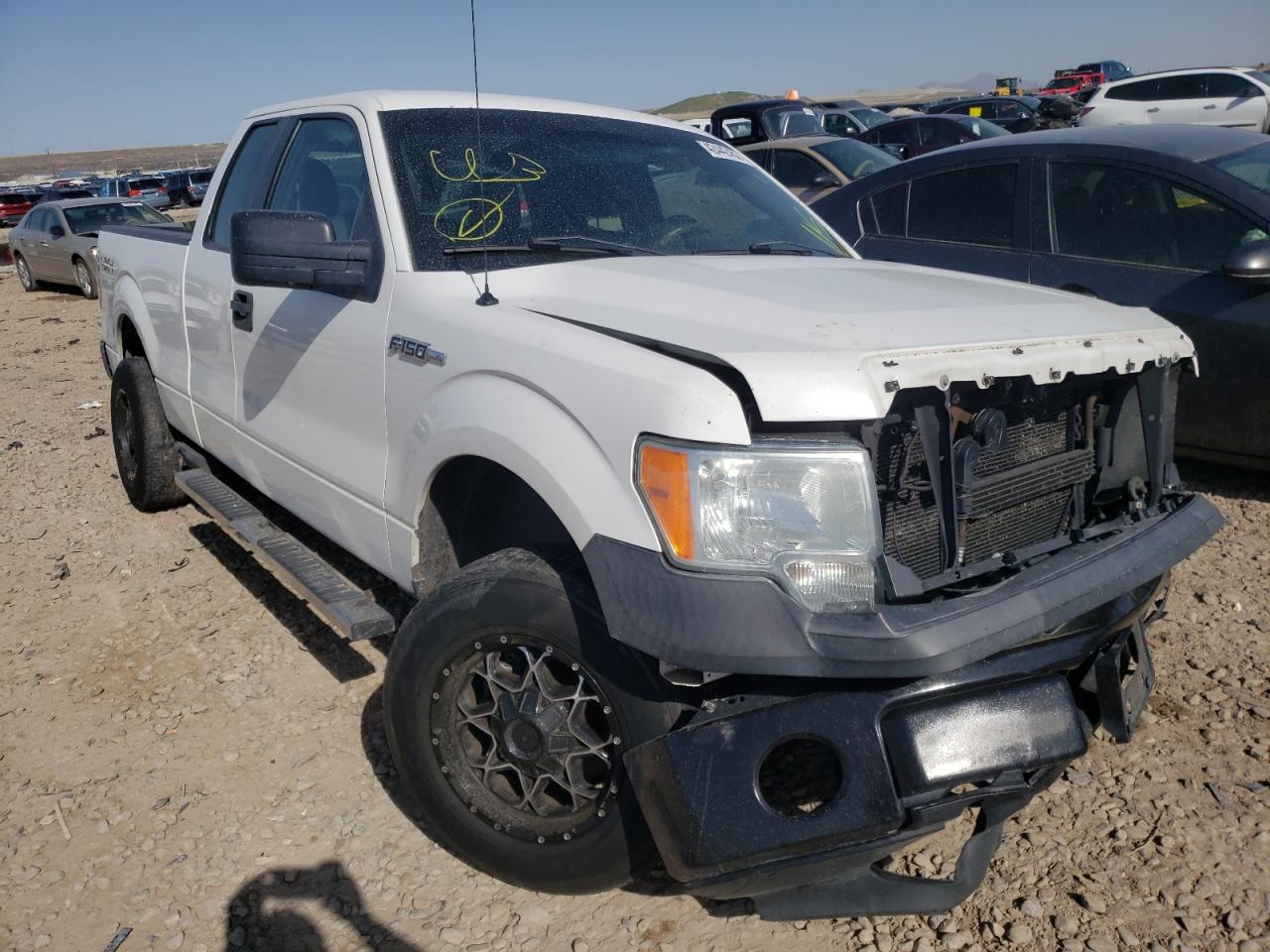 FORD F150 SUPER 2010 with VIN 1FTEX1E83AKB94535 - Photo from auction