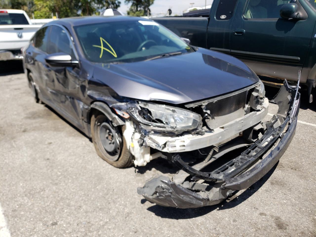 HONDA CIVIC LX 2016 with VIN 19XFC2E59GE064282 - Photo from auction