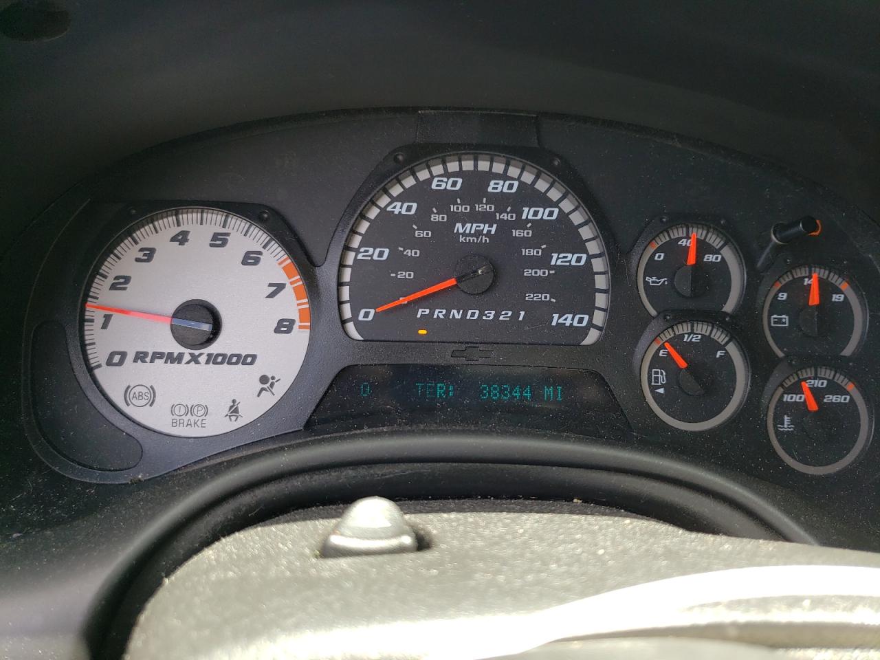 Photo 8 from auction – 2006 CHEVROLET TRAILBLAZE with VIN 1GNET13H162237184