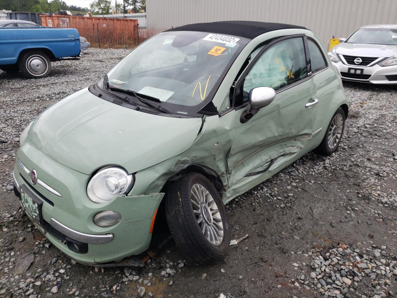 Photo 9 from auction – 2013 FIAT 500 LOUNGE with VIN 3C3CFFER7DT651855