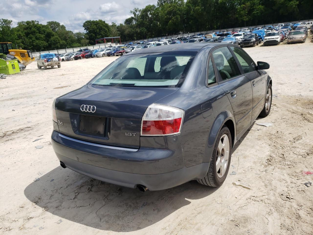 Photo 4 from auction – 2004 AUDI A4 1.8T with VIN WAUJC68E14A098726