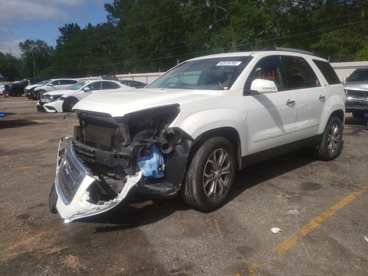 Photo 2 from auction – 2014 GMC ACADIA SLT with VIN 1GKKRRKD5EJ247782