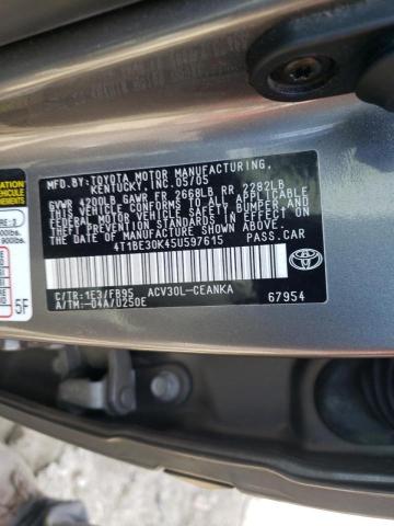 Photo 10 from auction – 2005 TOYOTA CAMRY LE with VIN 4T1BE30K45U597615