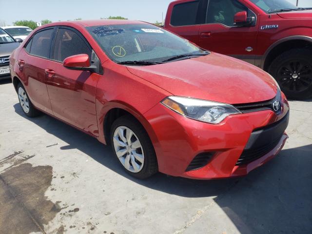 TOYOTA COROLLA L 2014 with VIN 5YFBURHE3EP102200 - Photo from auction