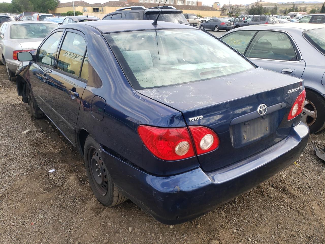 Photo 3 from auction – 2006 TOYOTA COROLLA CE with VIN JTDBR32E760082701