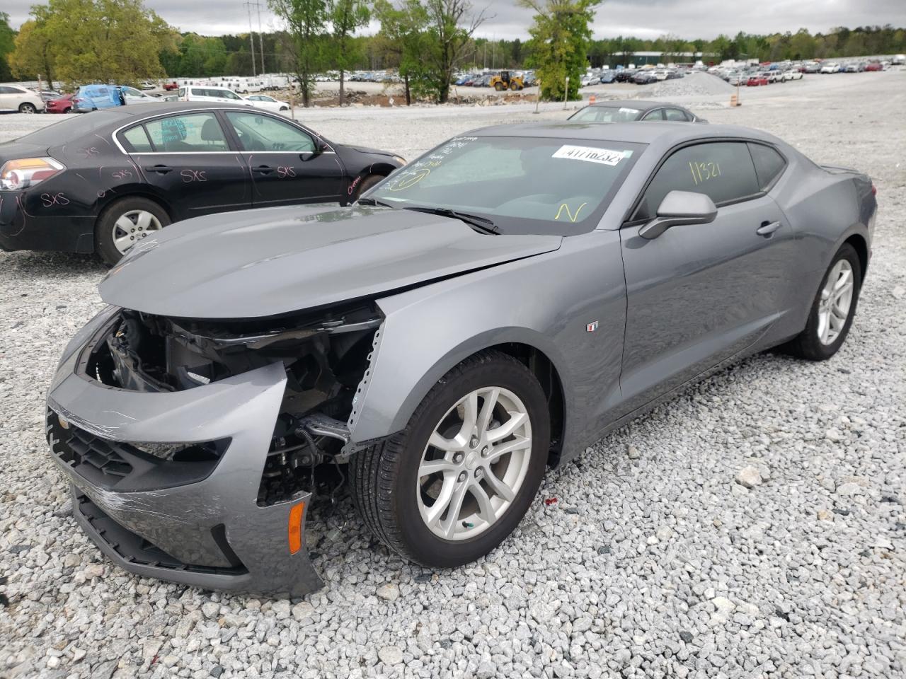 Photo 2 from auction – 2021 CHEVROLET CAMARO LS with VIN 1G1FB1RX6M0118062