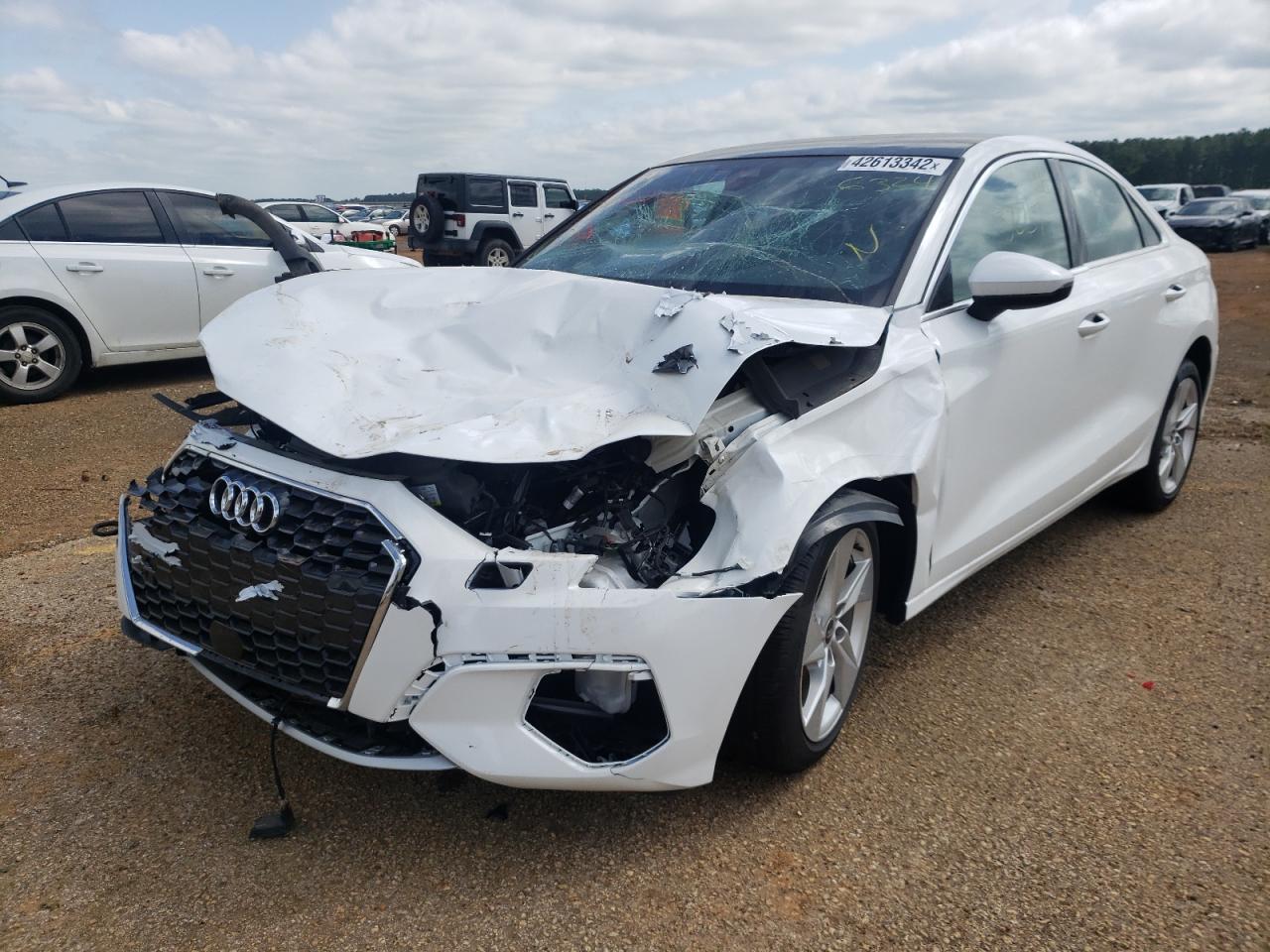 Photo 2 from auction – 2022 AUDI A3 PREMIUM with VIN WAUAUDGY8NA026324