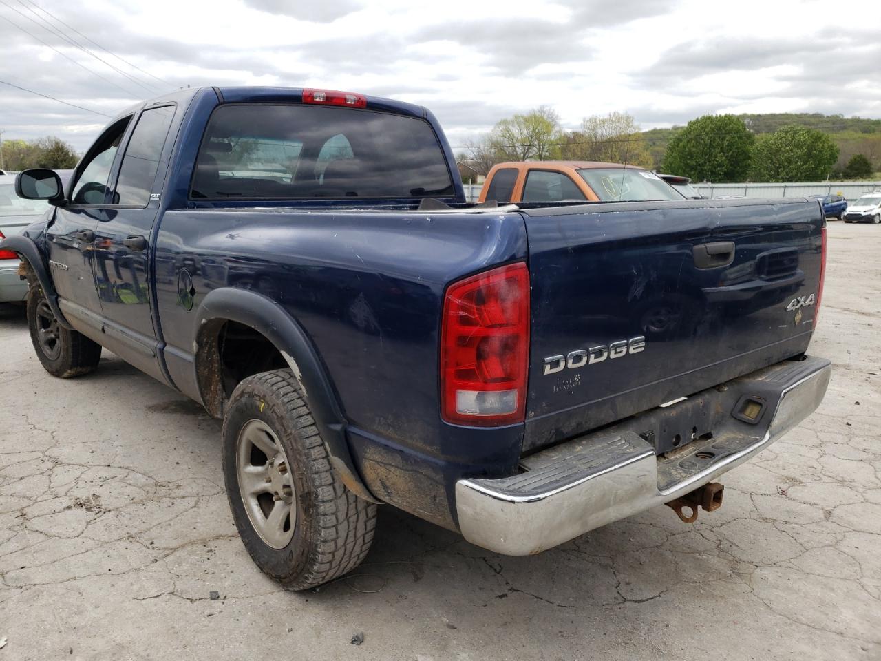 Photo 3 from auction – 2002 DODGE RAM 1500 with VIN 3D7HU18N42G117386