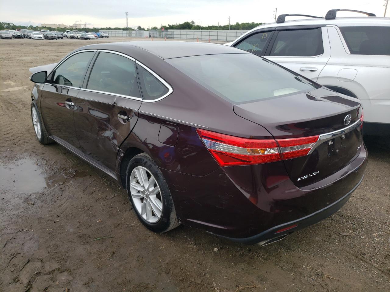 Photo 3 from auction – 2014 TOYOTA AVALON BAS with VIN 4T1BK1EB5EU123758