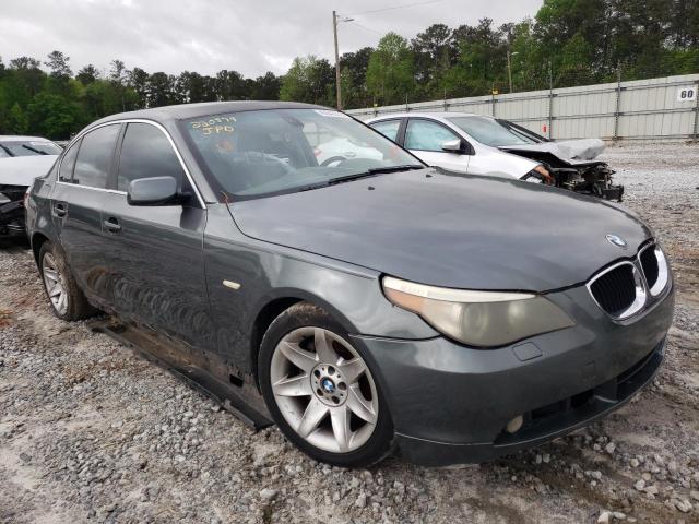 BMW 525 I 2005 with VIN WBANA535X5B862402 - Photo from auction