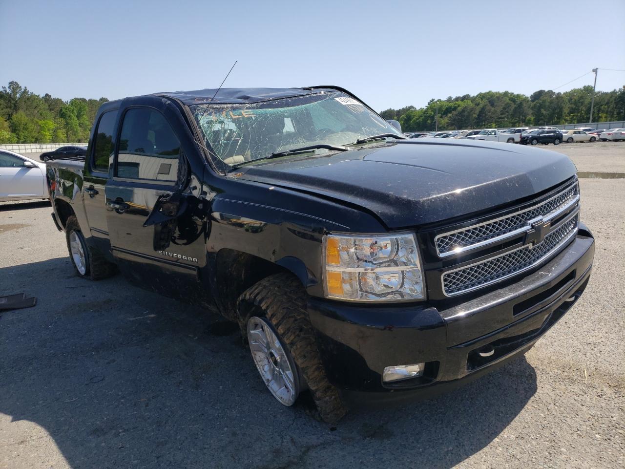 CHEVROLET SILVERADO 2013 with VIN 3GCPKSE79DG188142 - Photo from auction