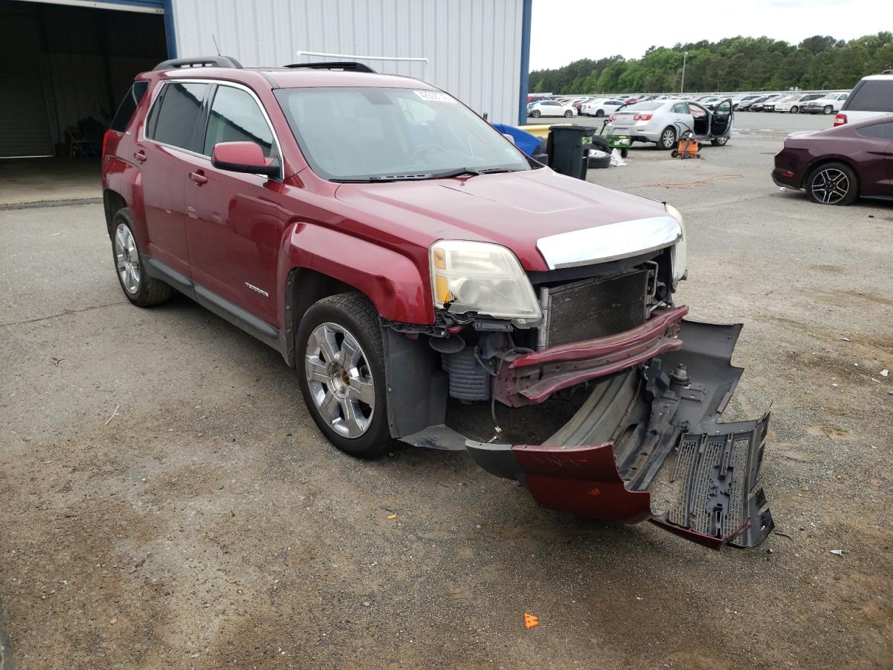 GMC TERRAIN SL 2011 with VIN 2CTFLSE57B6292018 - Photo from auction