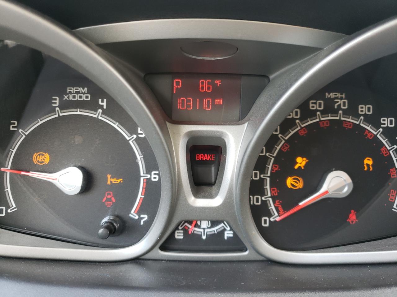 Photo 8 from auction – 2011 FORD FIESTA SE with VIN 3FADP4EJ1BM153479