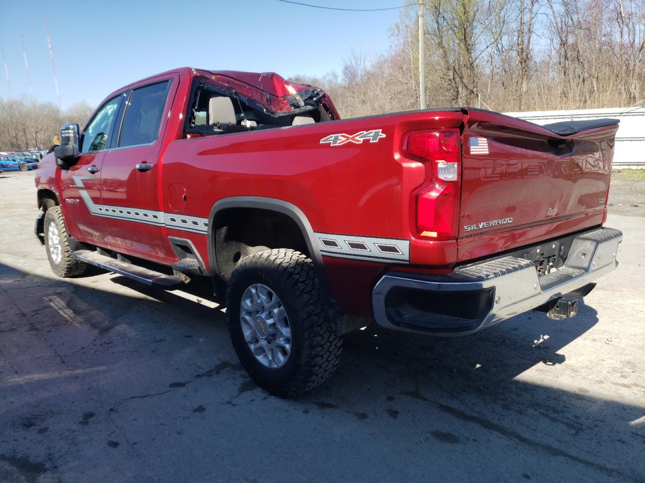 Photo 3 from auction – 2021 CHEVROLET SILVERADO with VIN 1GC4YPE74MF257934