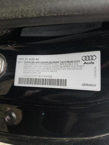 Photo 10 from auction – 2011 AUDI A5 PREMIUM with VIN WAULFAFR1BA069488