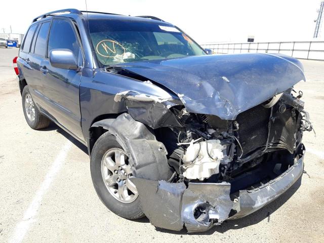 TOYOTA HIGHLANDER 2005 with VIN JTEEP21A350114453 - Photo from auction