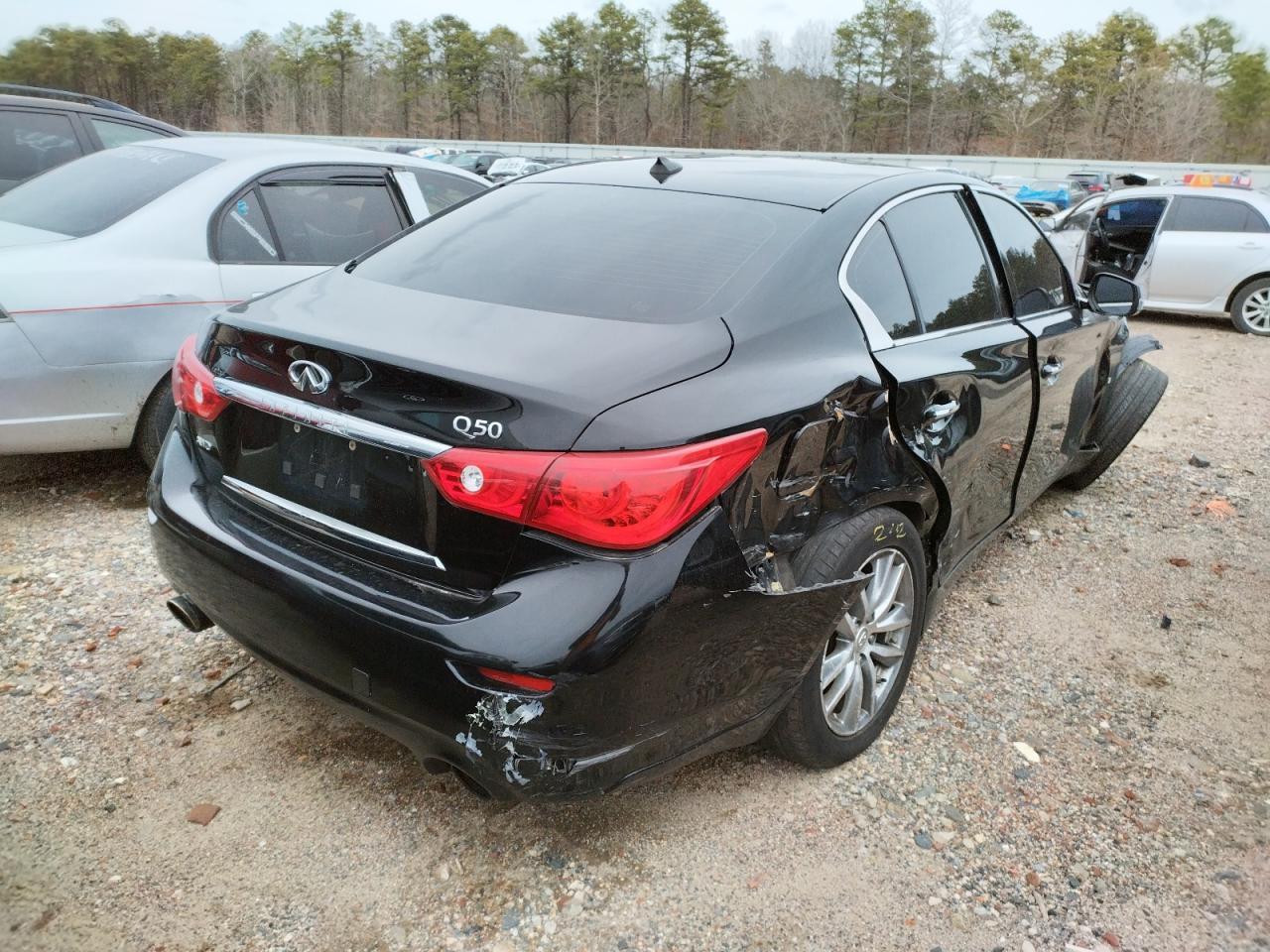 Photo 4 from auction – 2015 INFINITI Q50 BASE with VIN JN1BV7AR1FM409127