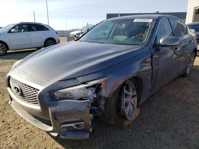 Photo 2 from auction – 2014 INFINITI Q50 BASE with VIN JN1BV7AR6EM690338