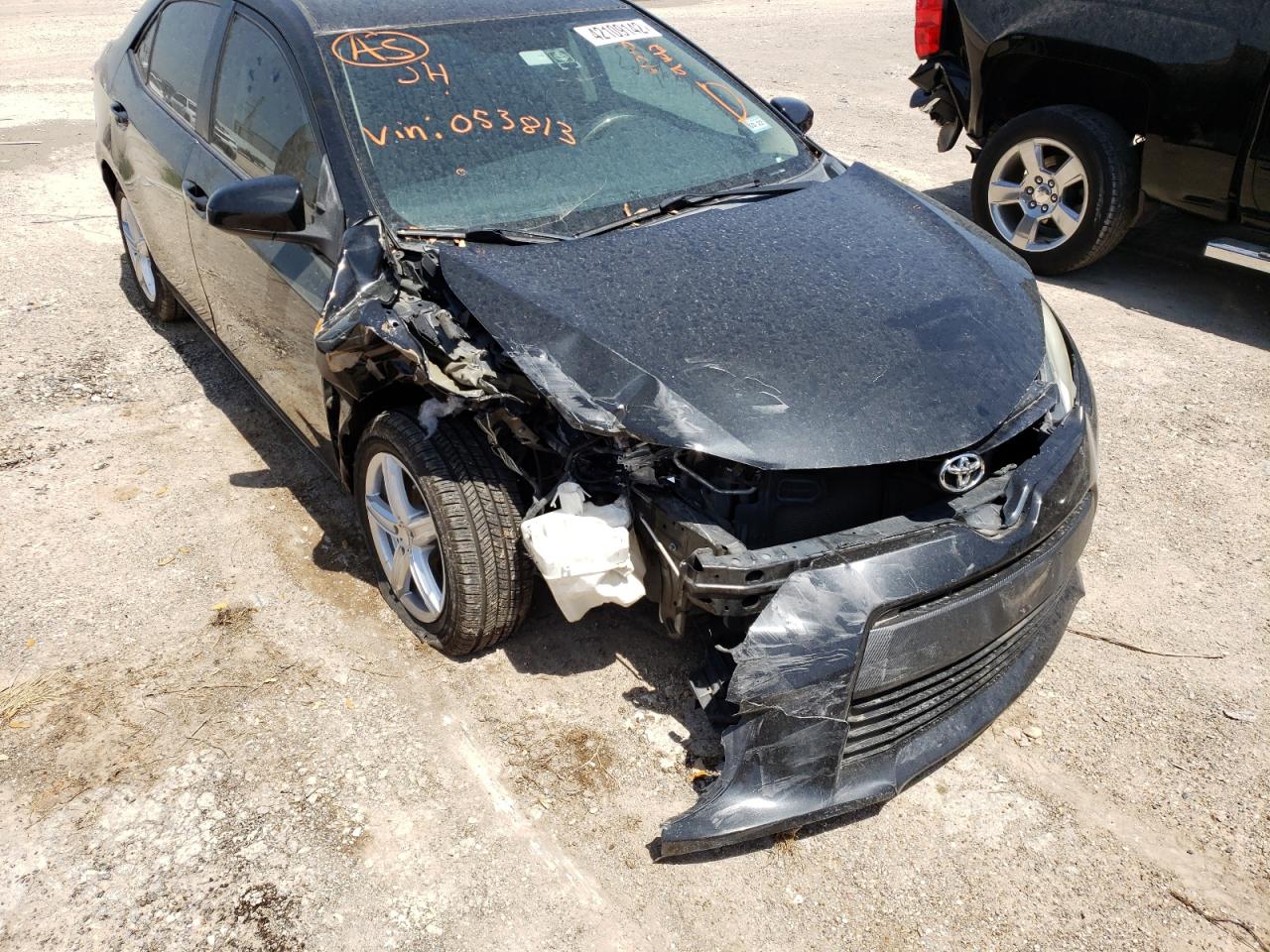 Photo 9 from auction – 2014 TOYOTA COROLLA L with VIN 5YFBURHE9EP053813