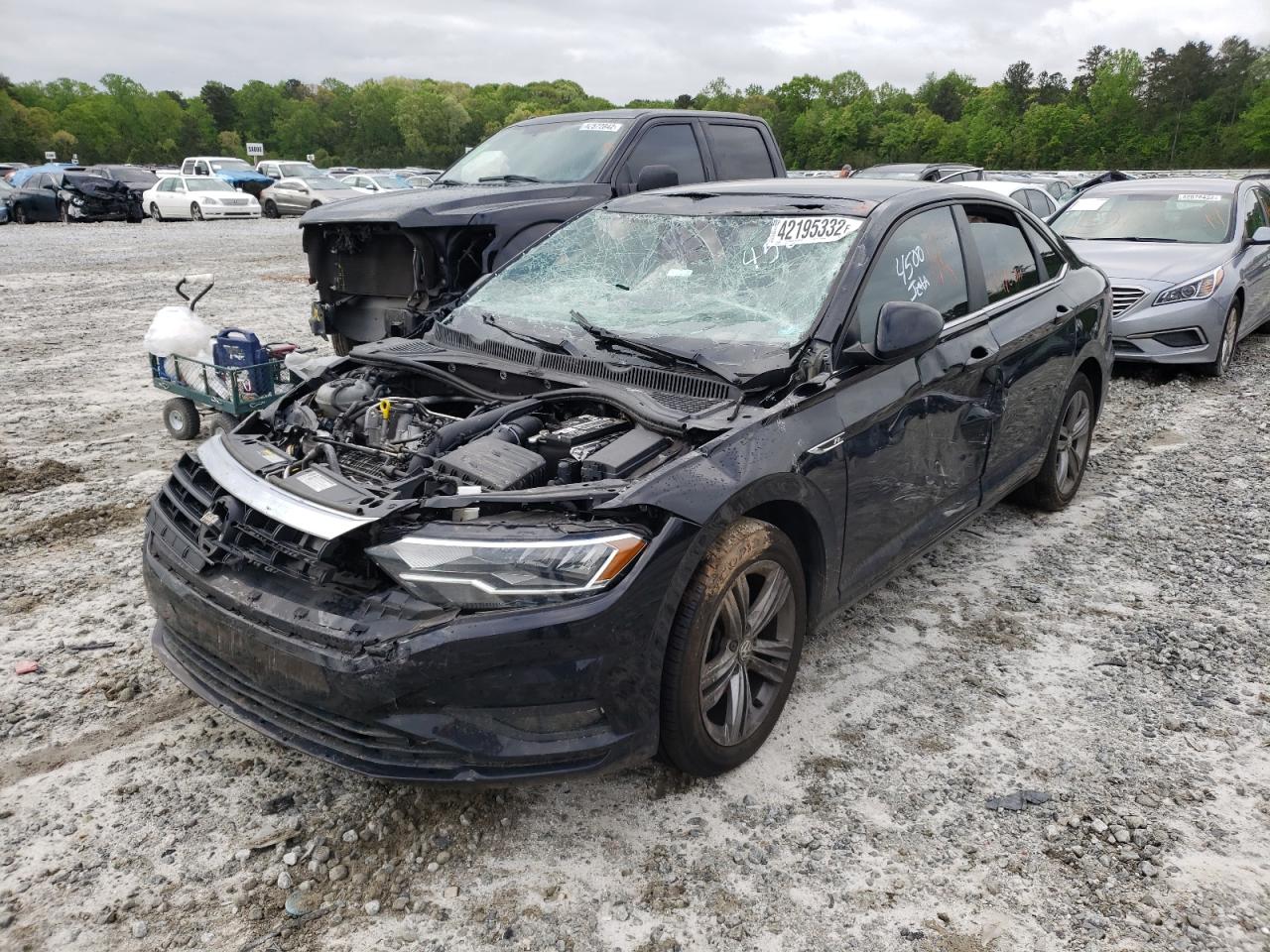 Photo 2 from auction – 2019 VOLKSWAGEN JETTA with VIN 3VWC57BU9KM094500