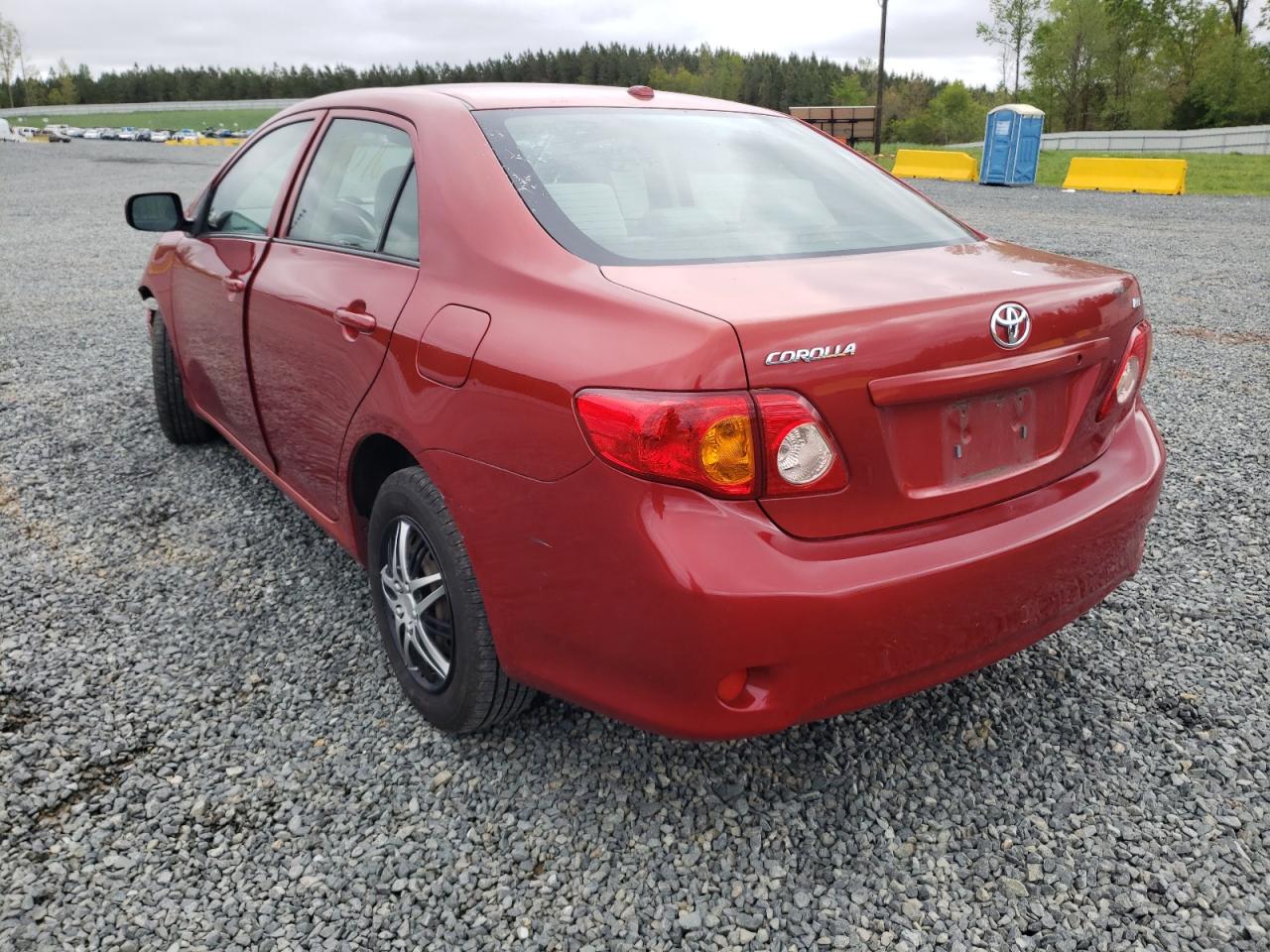 Photo 3 from auction – 2009 TOYOTA COROLLA BA with VIN JTDBL40E099043698