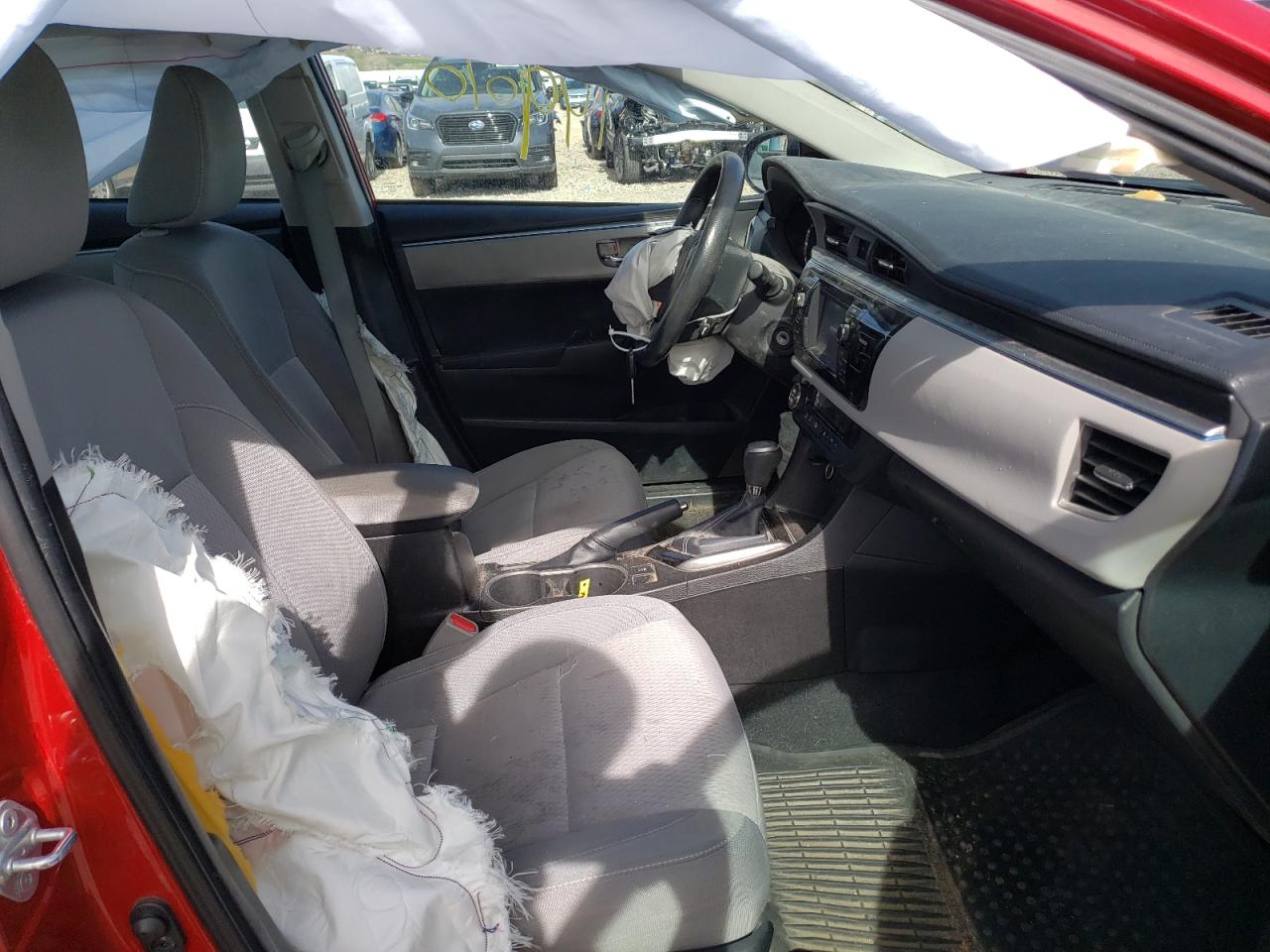 Photo 5 from auction – 2014 TOYOTA COROLLA L with VIN 5YFBURHE1EP142226