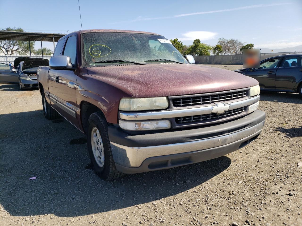 CHEVROLET SILVRDO LT 2002 с VIN 1GCEC19V32Z347287 - Фото с аукциона