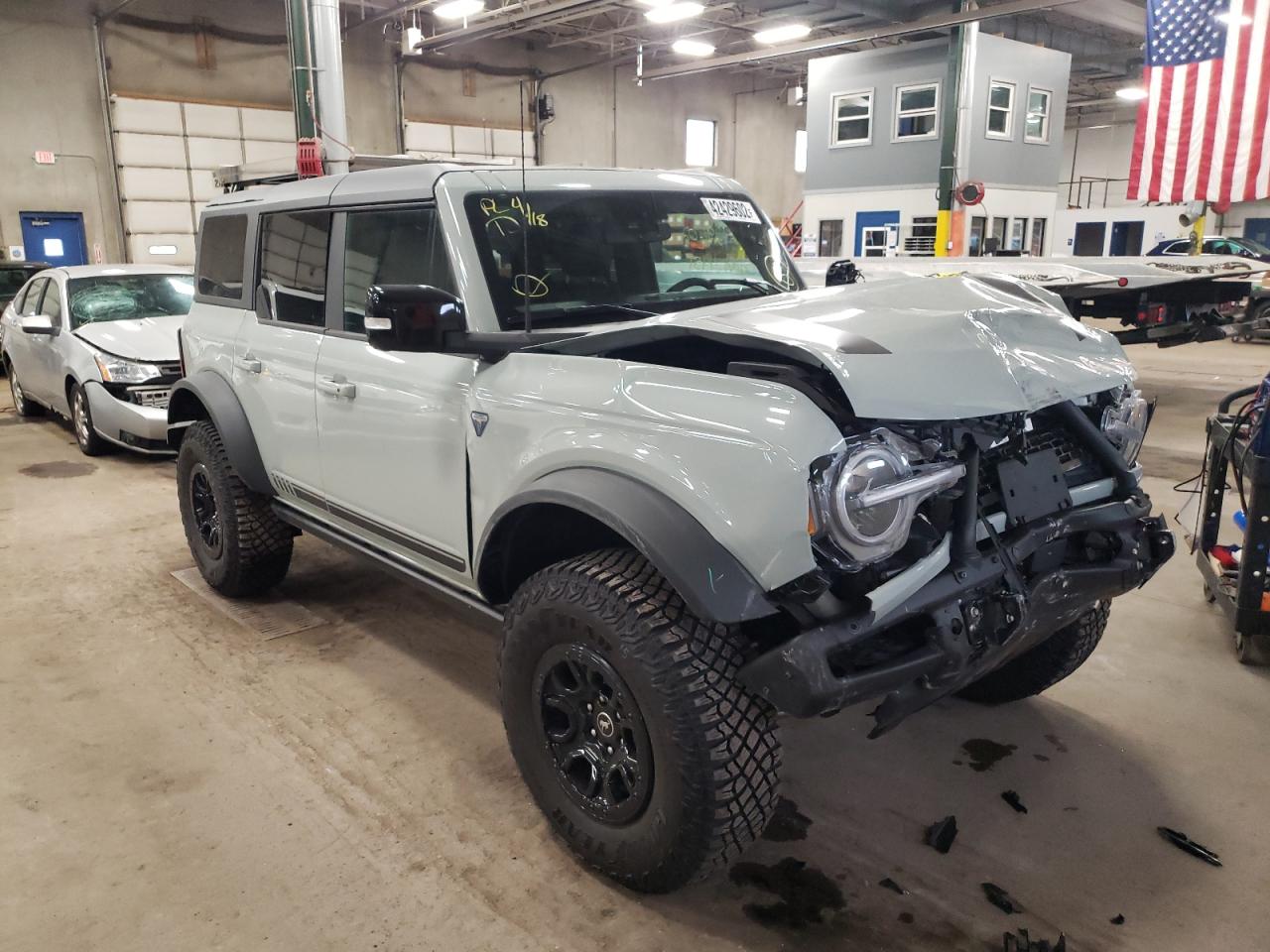 Photo 1 from auction – 2021 FORD BRONCO FIR with VIN 1FMEE5EP2MLA41174