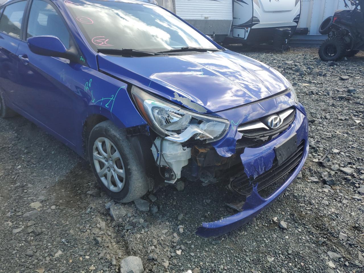 Photo 9 from auction – 2012 HYUNDAI ACCENT GLS with VIN KMHCT5AE3CU014222