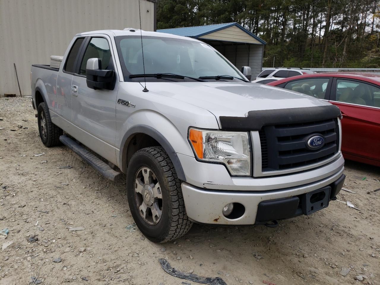 FORD F150 SUPER 2010 with VIN 1FTFX1EV0AFA69348 - Photo from auction