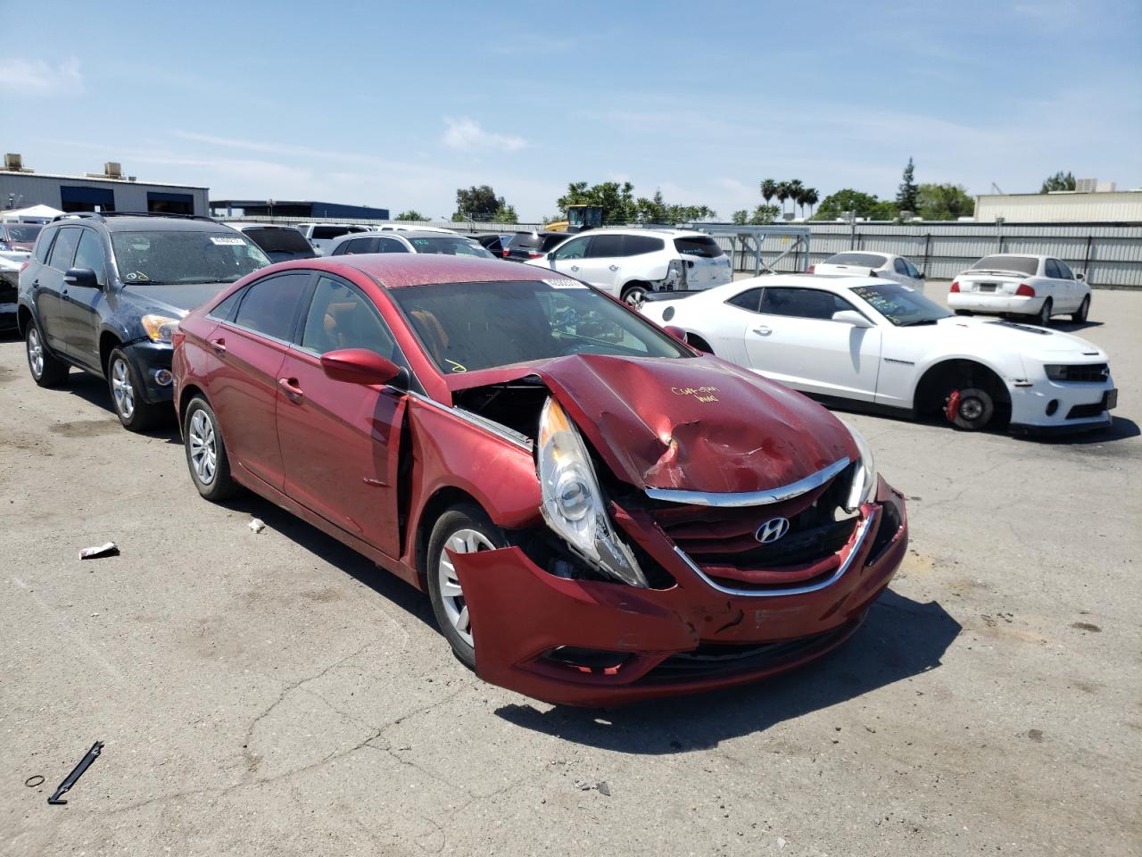 Photo 1 from auction – 2013 HYUNDAI SONATA GLS with VIN 5NPEB4AC4DH560175