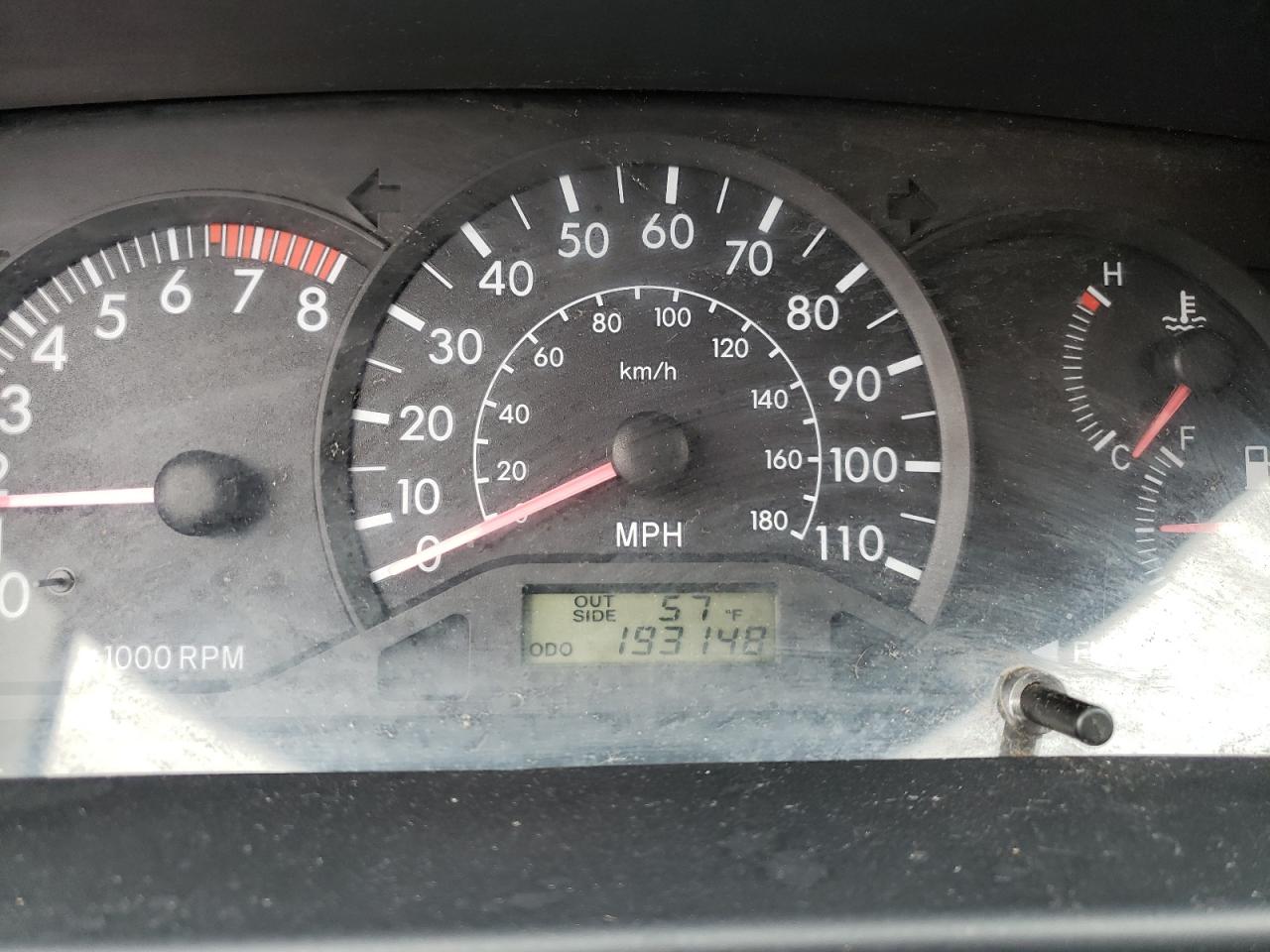 Фото 8 с аукциона – 2003 TOYOTA COROLLA CE с VIN JTDBR32E630037308