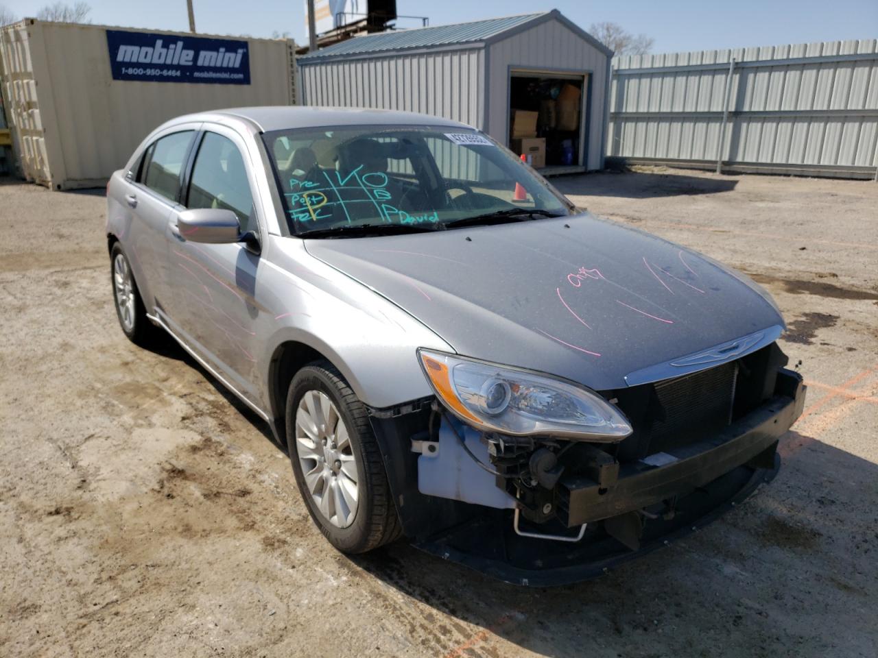 CHRYSLER 200 LX 2014 with VIN 1C3CCBAG7EN137155 - Photo from auction