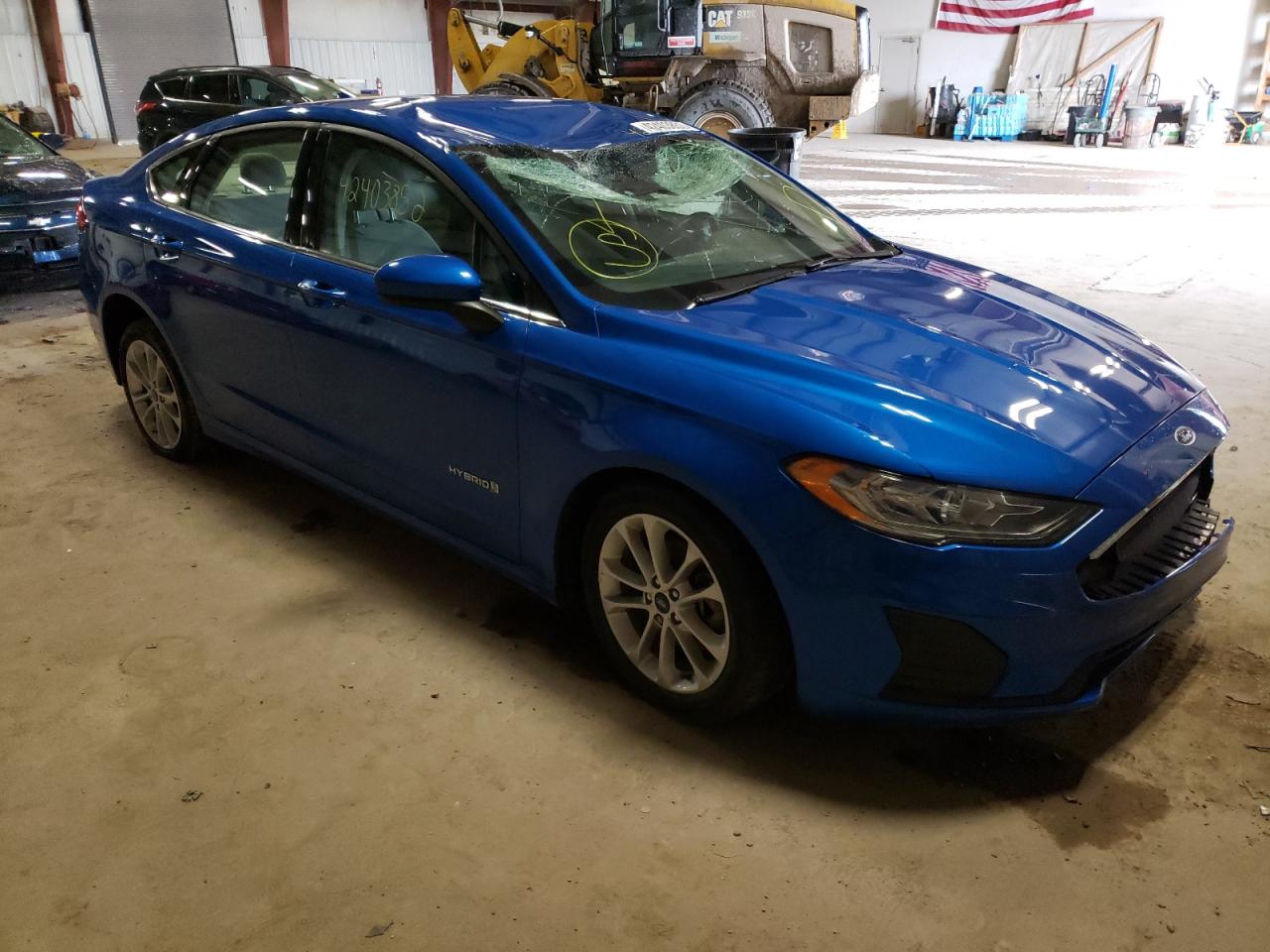 FORD FUSION SE 2019 with VIN 3FA6P0LU0KR100774 - Photo from auction