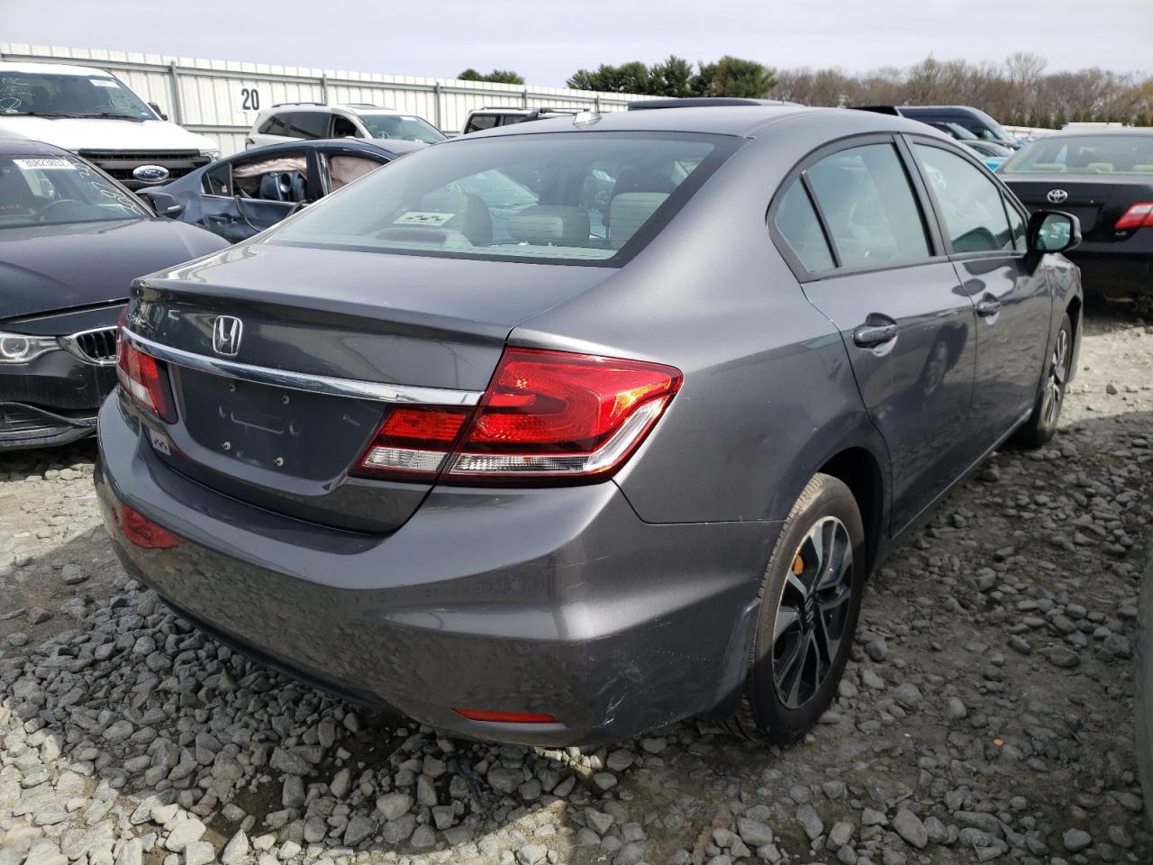 Photo 4 from auction – 2013 HONDA CIVIC EXL with VIN 19XFB2F98DE277949
