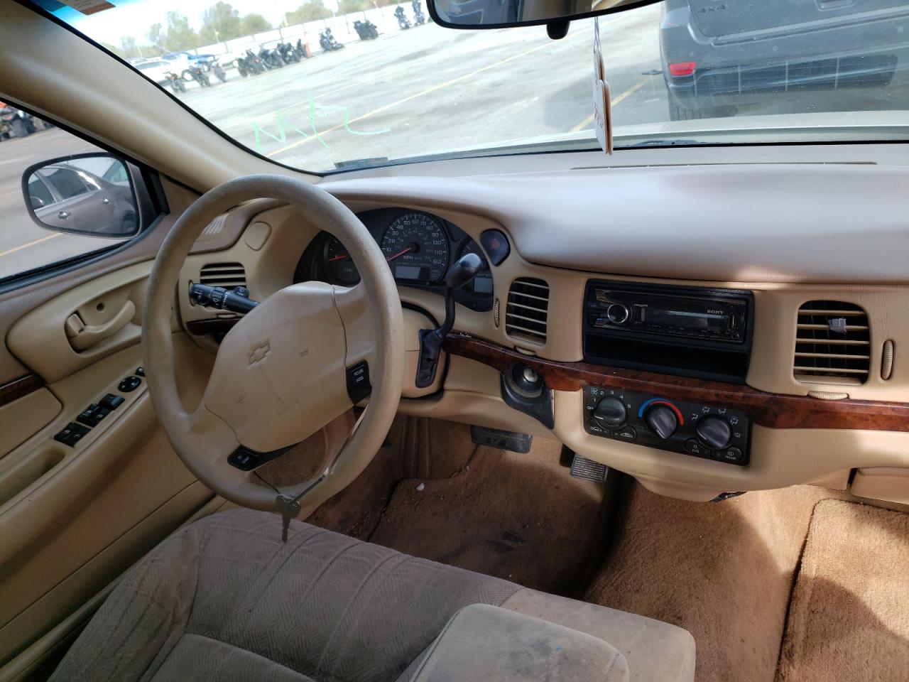 Photo 9 from auction – 2000 CHEVROLET IMPALA with VIN 2G1WF52E6Y9167603